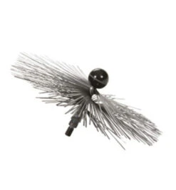 Brosse Diamètre 35 Cm Inox - Filetage M10 - Wohler