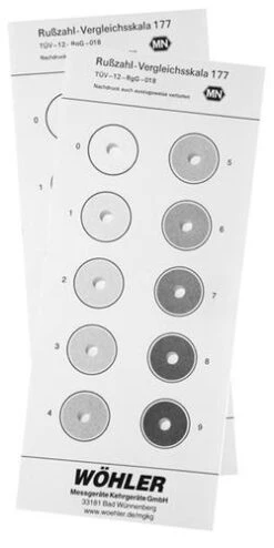 Kit De 2 échelles D'indices De Noircissement