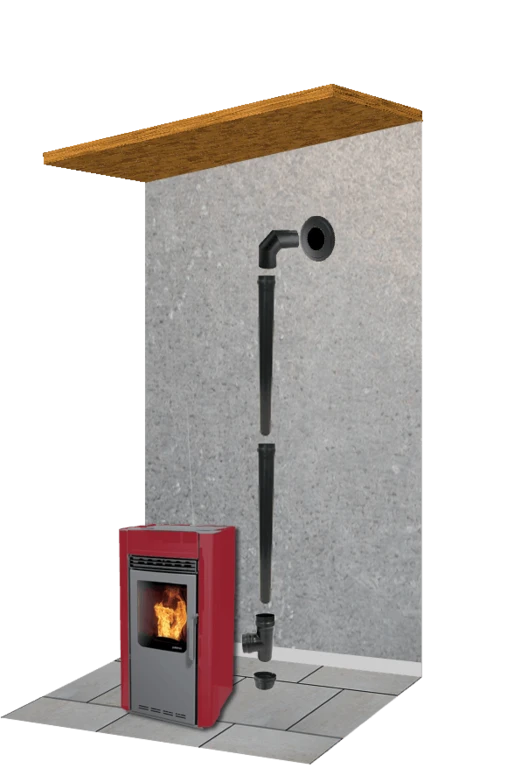 Kit De Fumisterie Complet Pour Poêle à Granulés 1 Kit De Fumisterie Complet Pour Poêle à Granulés