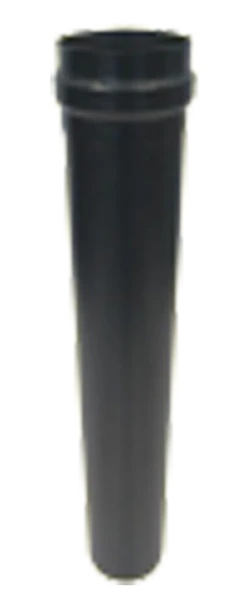 Pack Raccordement Noir Ø80 Mm Pour Conduit Existant Au Plafond 11 Pack Raccordement Noir Ø80 Mm Pour Conduit Existant Au Plafond -WATTS Boutique Longueur droite 50 cm tuyau noir pellet