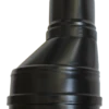 Réduction Conique Décentrée 80 M-150 F Noir