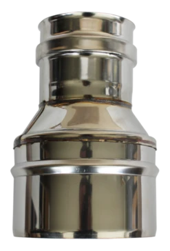 Réduction Simple Paroi Inox - Ø 80 F - 100 M