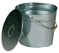 Seau à Cendres Déco , Petit Modèle