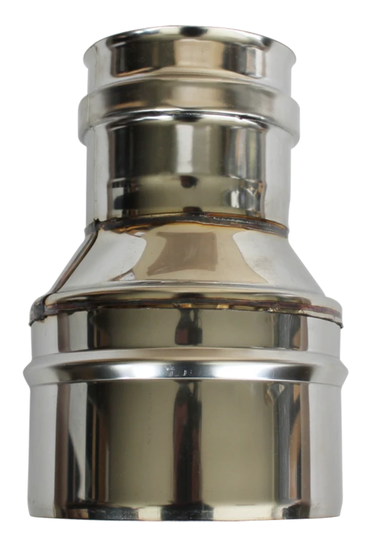 Réduction Simple Paroi Inox - Ø 120 F - 150 M 1 Réduction Simple Paroi Inox - Ø 120 F - 150 M