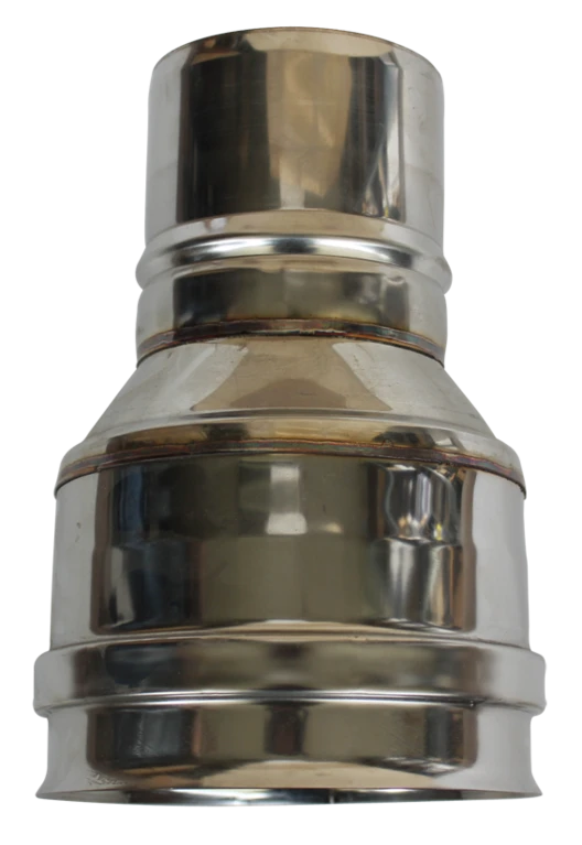 Réduction Simple Paroi Inox - Ø 120 M - 150 F 1 Réduction Simple Paroi Inox - Ø 120 M - 150 F